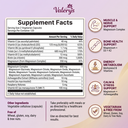 Valerys Magnesium Complex